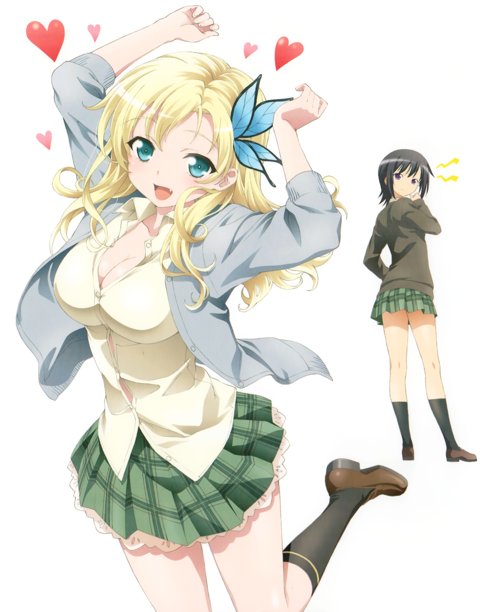 Watanabe Yoshihiro Boku Wa Tomodachi Ga Sukunai Kashiwazaki Sena Mikazuki Yozora Cleavage Disc